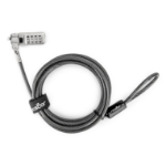 Rocstor Y1RB011-B1 cable lock Black 72" (1.83 m)