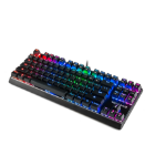 Modecom LANPARTY RGB keyboard USB QWERTY US International Black