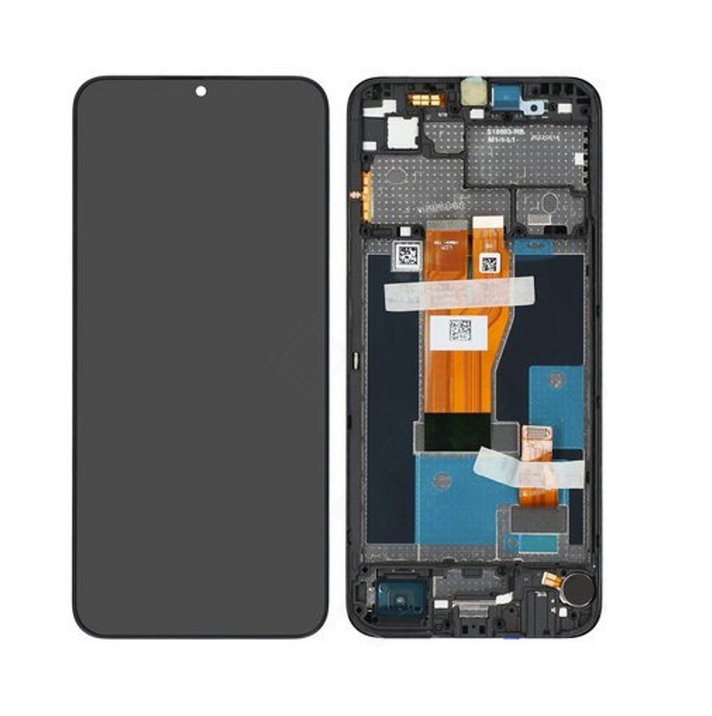 EU Product - Realme C30 / Narzo 50i Prime LCD Display - Black thumbnail