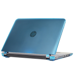 iPearl MCOVERHP450G3AQU laptop case 15.6" Hardshell case Blue, Translucent
