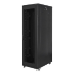 Lanberg FF01-8042-23B rack cabinet 42U Freestanding rack Black