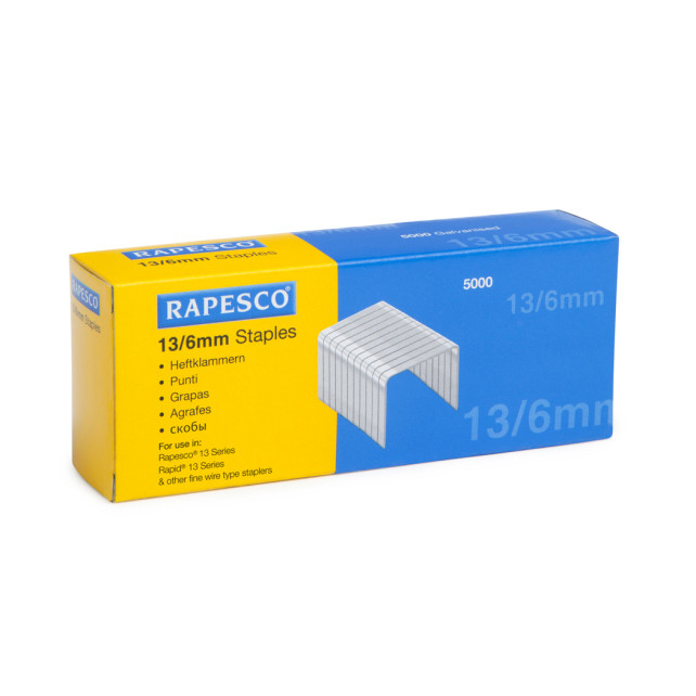 Image of Rapesco S13060Z3 staples 5000 staples