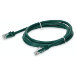 AddOn Networks ADD-2FCAT6A-GN-TAA networking cable Green 0.51 m Cat6a U/UTP (UTP)