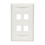 Tripp Lite N042-001-04-WH wall plate/switch cover White