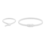 DeLOCK Cable tie with flat head L 150 x W 3.6 mm 100 pieces