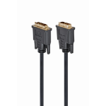 Gembird CC-DVI2-BK-6 DVI kabel 1,8 m DVI-D Zwart