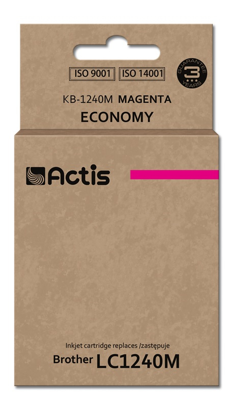 Actis KB-1240M ink (replacement for Brother LC1240M/LC1220M; Standard; 19 ml; magenta)