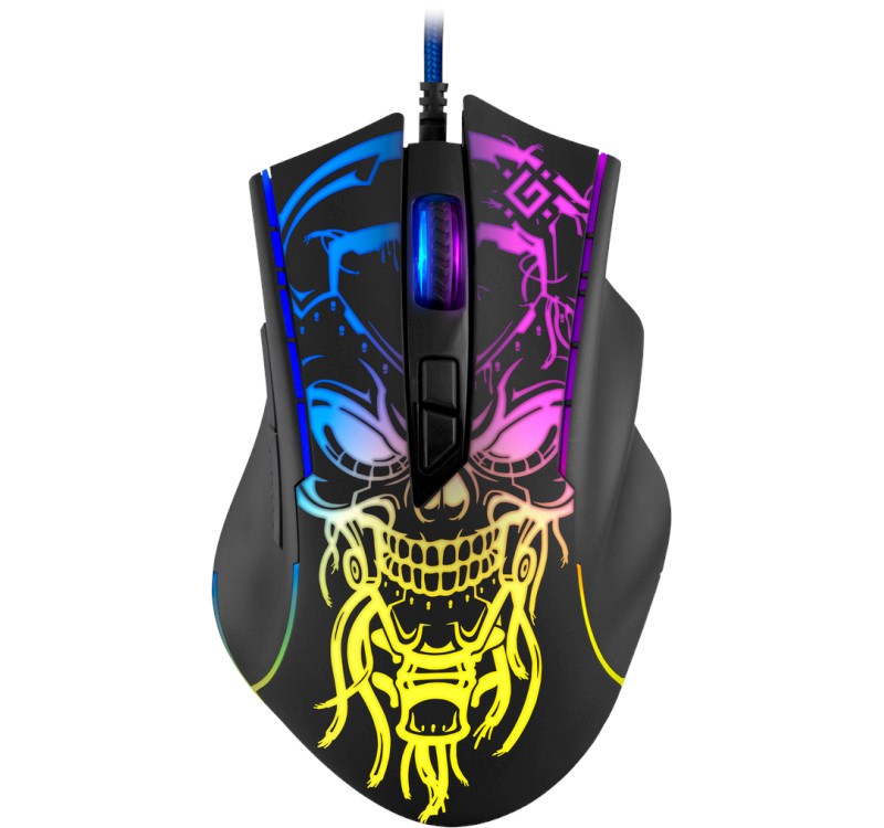 DFN Gaming, optic, wired mouse  DEFENDER GM-928 BULLETSTORM 7200dpi 7P illuminate