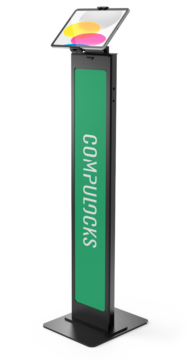 Compulocks Universal Tablet Cling Brandable Floor Stand Black, 362 in ...