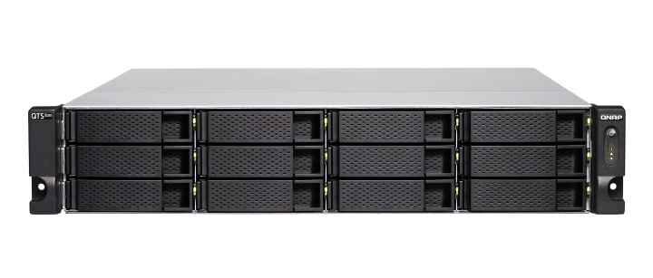 Image of QNAP TS-H1277XU-RP-3700X-32G/72TB-TEE NAS/storage server Rack (2U)...