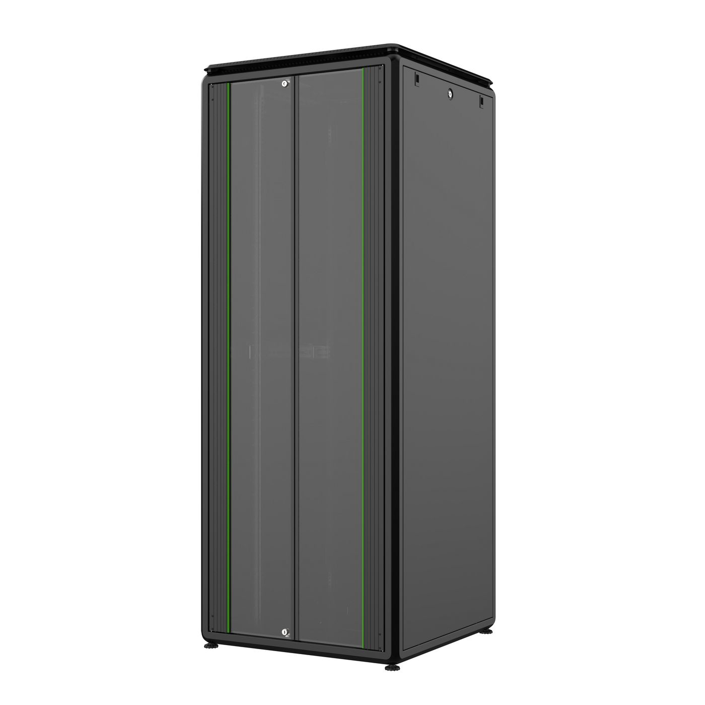 Lanview Black Rdl42u88bl Rack Cabinet 42U Freestanding Rack