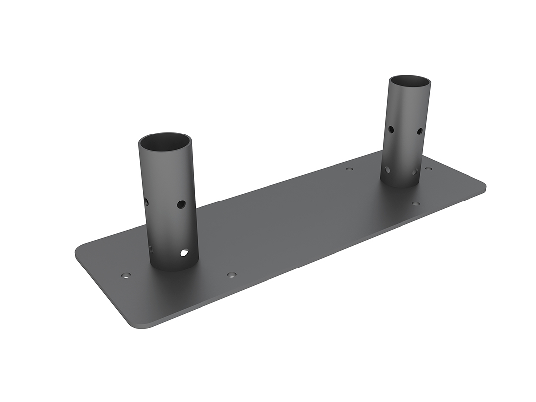 Multibrackets M Pro Series - Bolt Down Dual Pole Plate