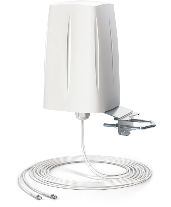 QuWireless AOLM2-1 network antenna MIMO directional antenna SMA 4 dBi