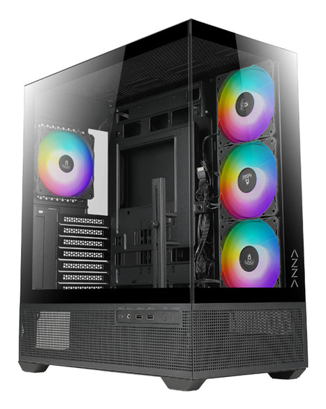 Azza Tiara Midi Tower Black