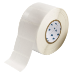 Brady People ID THT-66-427-1.5 printer label Transparent, White Self-adhesive printer label