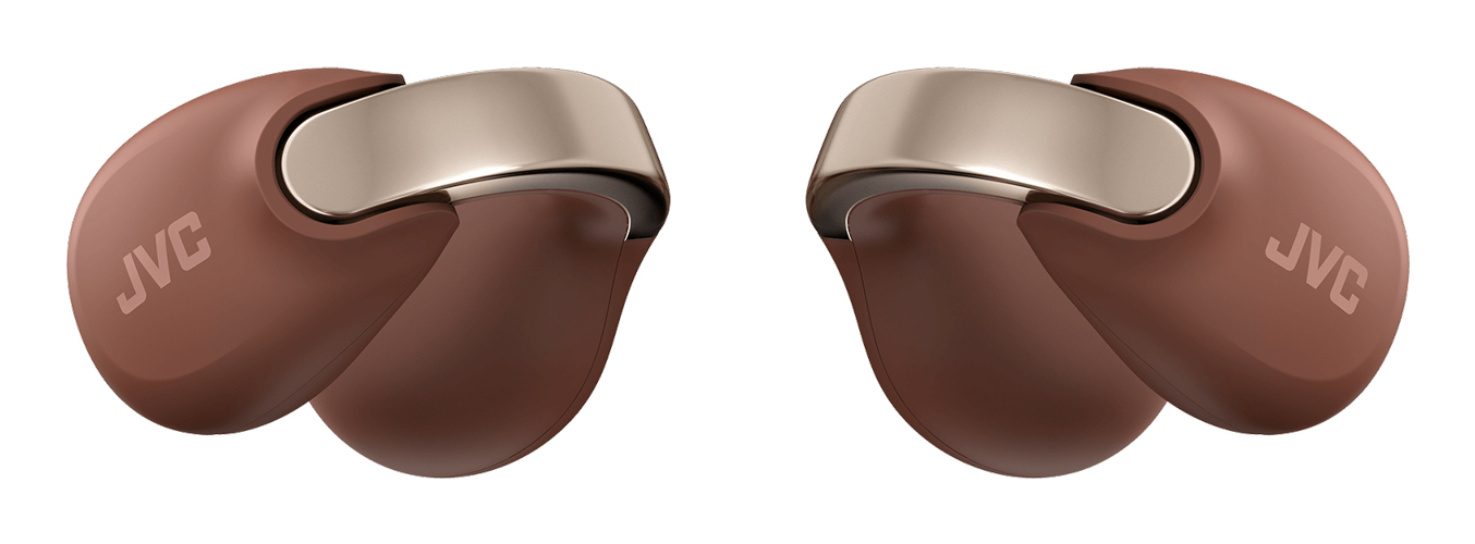 JVC HA-NP1T Headset True Wireless Stereo (TWS) Ear-clip-on Calls/Music USB Type-C Bluetooth Brown, Silver