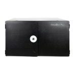 Leba NoteBox 16 USB-C (UK plug) Portable device management cabinet Black