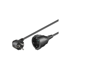 Image of Microconnect Schuko, M/F, 3m Black