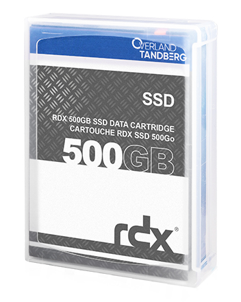 8665-RDX OVERLAND DATA Cartridge Tandberg RDX 500GB SSD