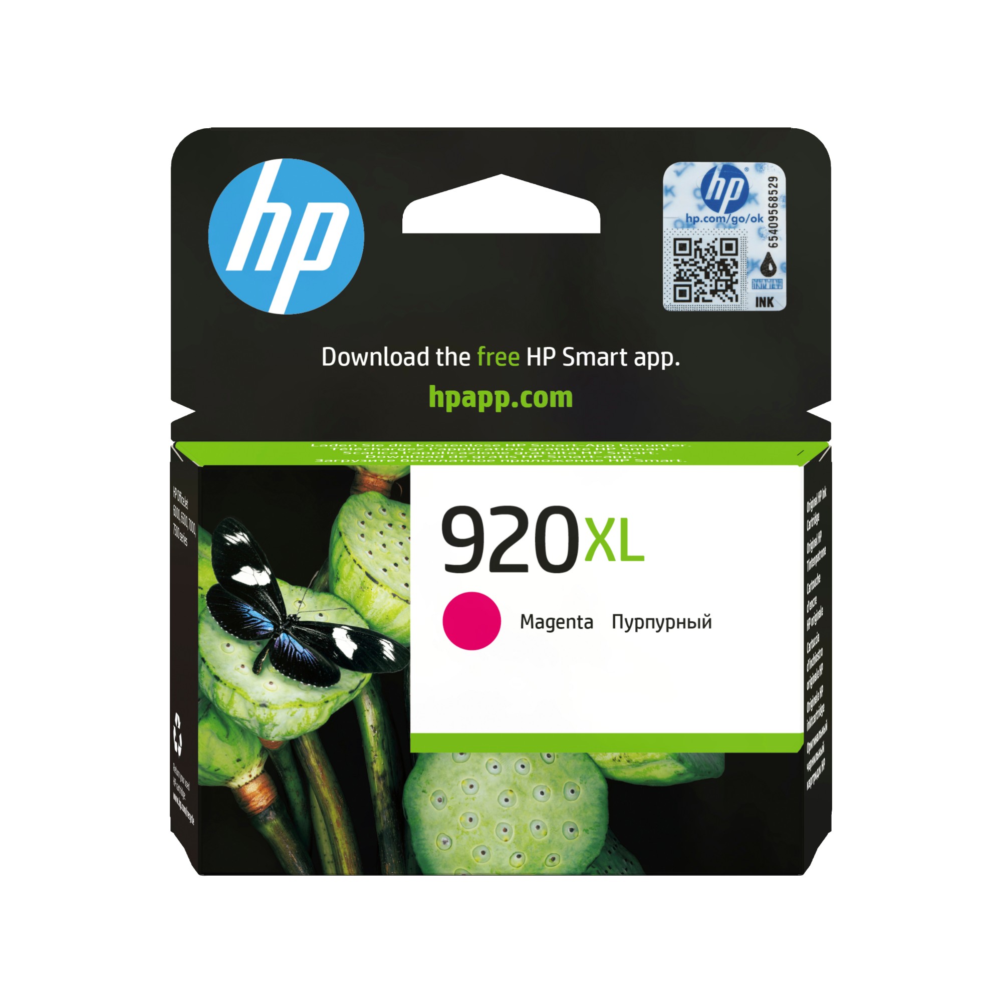 HP CD973AE/920XL Ink cartridge magenta high-capacity. 700 pages ISO/IE