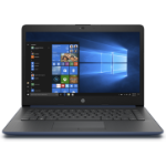 HP 14-cm0038na Laptop 35.6 cm (14") HD AMD A4 A4-9125 4 GB DDR4-SDRAM 32 GB eMMC Wi-Fi 5 (802.11ac) Windows 10 Home Black