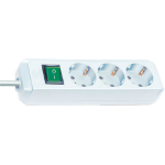 Brennenstuhl 1152320400 power extension 3 m 3 AC outlet(s) White