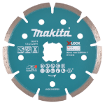 Makita E-02076 diamantzaagblad 12,5 cm Diamantzaagblad met gesegmenteerde rand