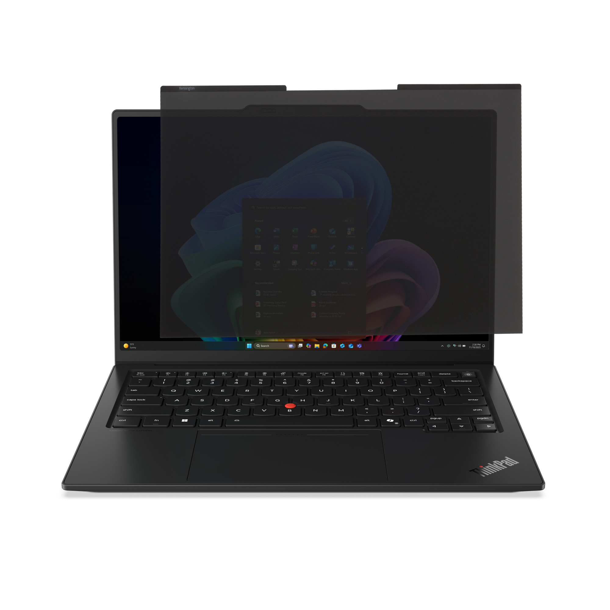 Lenovo 4Z11P81503 display privacy filter 35.6 cm (14") Laptop Fra