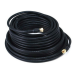 Monoprice RG6/RG6, F/F, 15.24 m coaxial cable 600" (15.2 m) Black