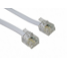 Cables Direct RJ-11, 10m White