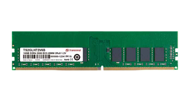 Transcend TS4GLH72V6E3 memory module 32 GB 1 x 32 GB DDR4 ECC