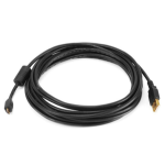 Monoprice 5460 USB cable 180" (4.57 m) USB 2.0 USB A Micro-USB B Black