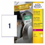Avery L7917-40 printer label White Self-adhesive printer label