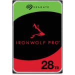 SEAGATE 28TB 3.5' IronWolf Pro, Hellium, SATA 6Gb/s, CMR, 550WRL, 512MB Cache, 512E, HDD. 5 Years Warranty