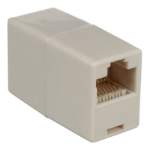 8WARE RJ45 Inline Coupler - Network Keystone Jack Socket suitable for CAT5e and CAT6 Ethernet cables