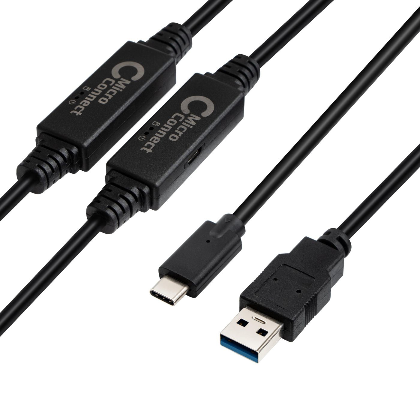 Microconnect Men's Black Usb3.1ca10amp Usb Cable Usb 3.2 Gen 1 (3.1 Gen 1) 10 M Us