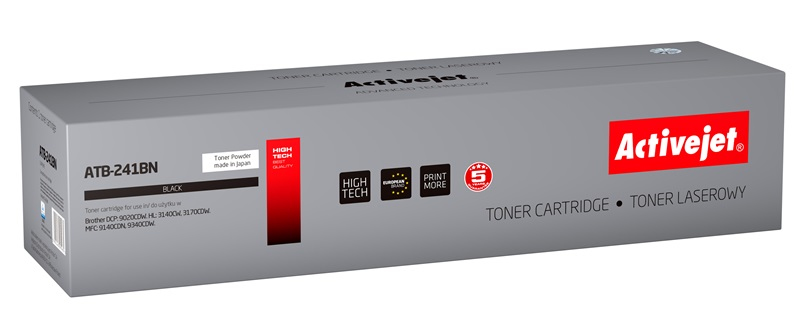 Activejet ATB-241BN toner (replacement for Brother TN-241BK; Supreme; 2500 pages; black)