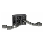 Vertiv PD2-103 power distribution unit (PDU) 6 AC outlet(s) Black