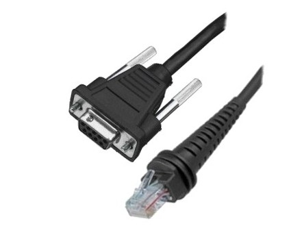 Image of Honeywell CBL-020-300-S00 serial cable Black 3 m RS232 DB9