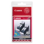 Canon 2932B012 (PGI-520 PGBK) Ink cartridge black, 324 pages, 19ml, Pack qty 2