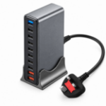 JLC PO10 2 Port USB A and 8 Port USB C Charging Station (YMX-800W)
