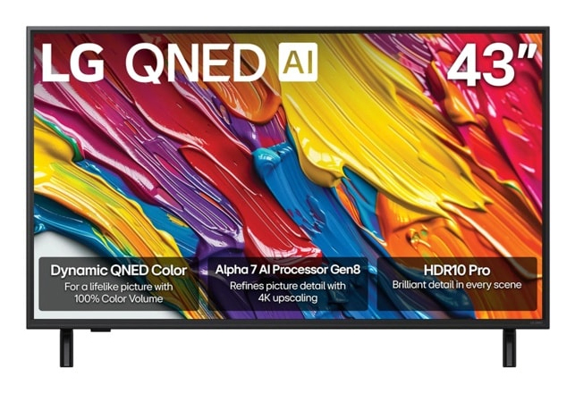 LG 43QNED82AUA 43 inches 4K Ultra HD QNED TV