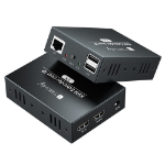 Techly IDATA HDMI-KVM3 KVM-extender Zender en ontvanger