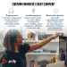 POLY Blackwire 3325 USB-C Stereo-Headset, zertifiziert für Microsoft Teams, + 3,5-mm-Stecker + USB-C/A-Adapter