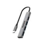 Sitecom CN-5001 interface hub USB 3.2 Gen 1 (3.1 Gen 1) Type-C 480 Mbit/s Black, Grey