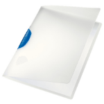 Esselte ColorClip report cover Polypropylene (PP) Blue, Translucent