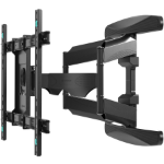 ONKRON Tilting and swiveling TV bracket for 40"-75" max 46 kg, black