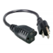 eNet Components N515P-N515R-3F-ENC power cable Black 35.4" (0.9 m) NEMA 5-15P NEMA 5-15R