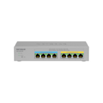 NETGEAR MS108TUP Unmanaged L2 2.5G Ethernet (100/1000/2500) Power over Ethernet (PoE) Grey