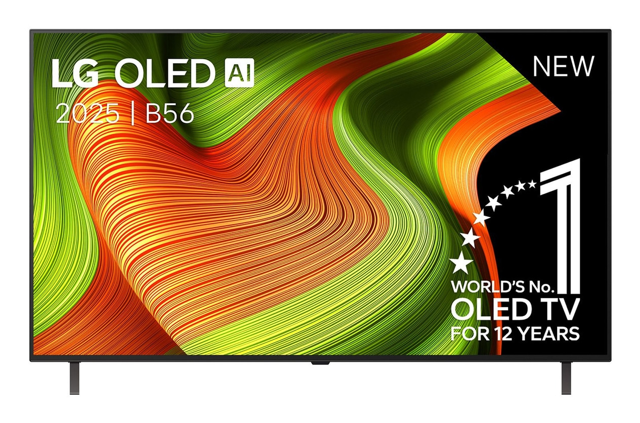 LG OLED AI OLED55B56LA 139.7 cm (55") 4K Ultra HD Smart TV Wi-Fi Black